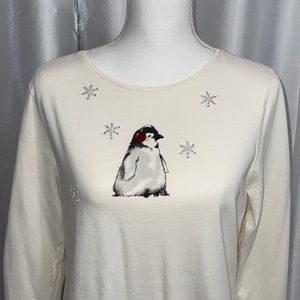 Cute Long Sleeve Tee Shirt- Large- NWT